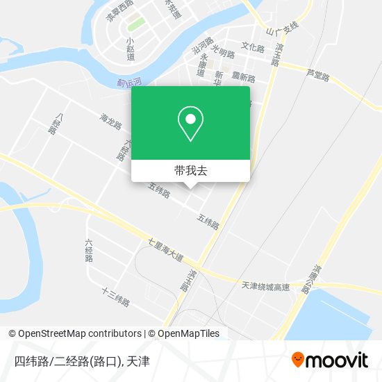 四纬路/二经路(路口)地图