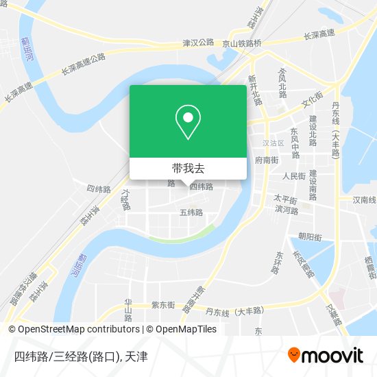 四纬路/三经路(路口)地图