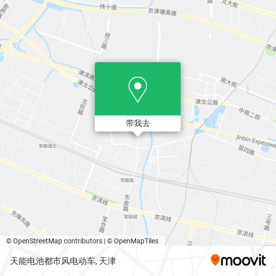 天能电池都市风电动车地图