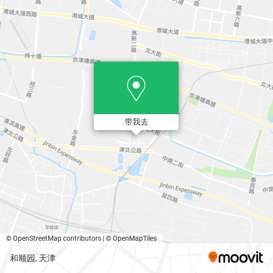 和顺园地图
