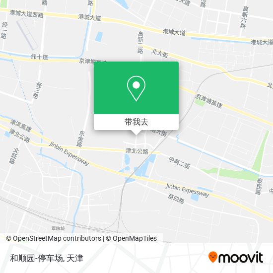 和顺园-停车场地图