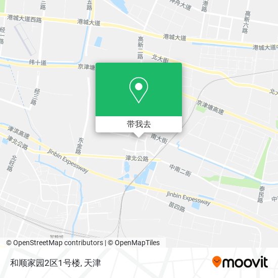 和顺家园2区1号楼地图
