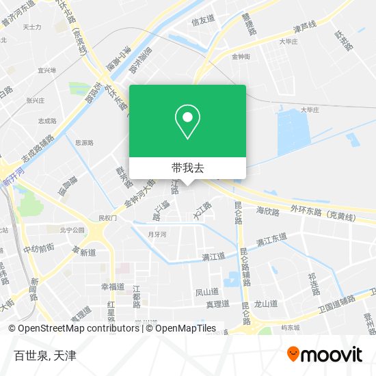 百世泉地图