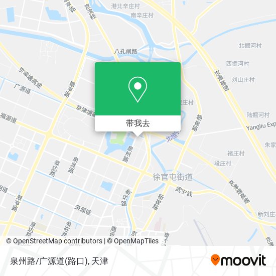 泉州路/广源道(路口)地图