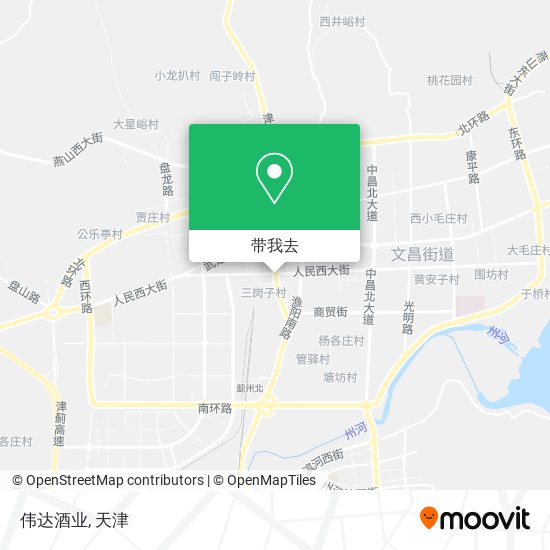 伟达酒业地图