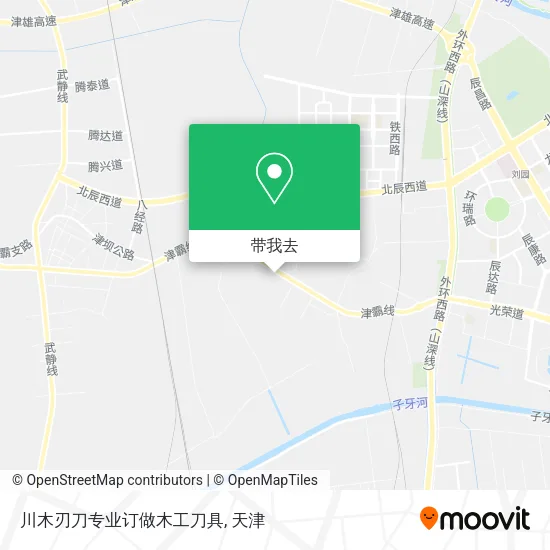 川木刃刀专业订做木工刀具地图