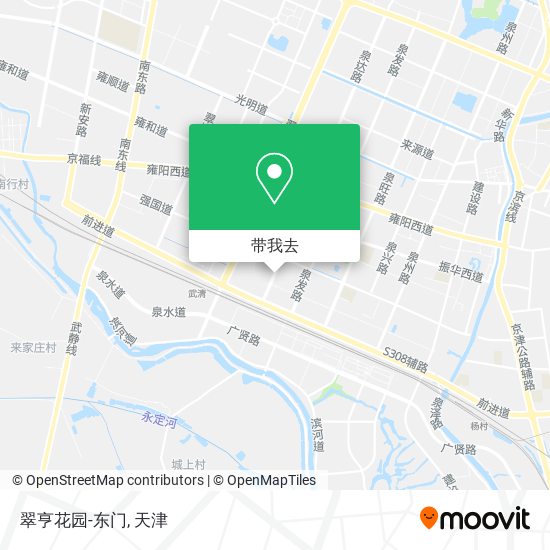 翠亨花园-东门地图