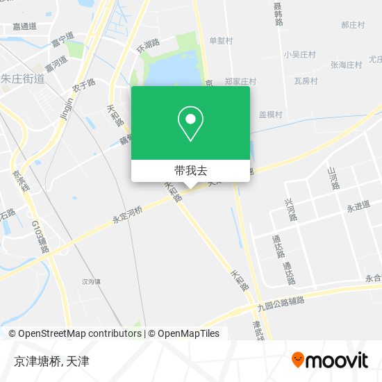 京津塘桥地图