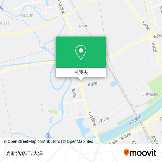 秀新汽修厂地图