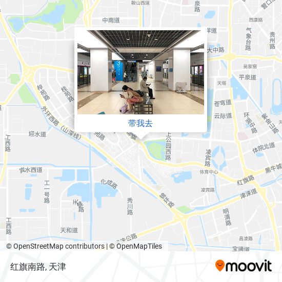 红旗南路地图