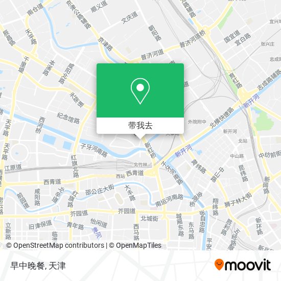 早中晚餐地图