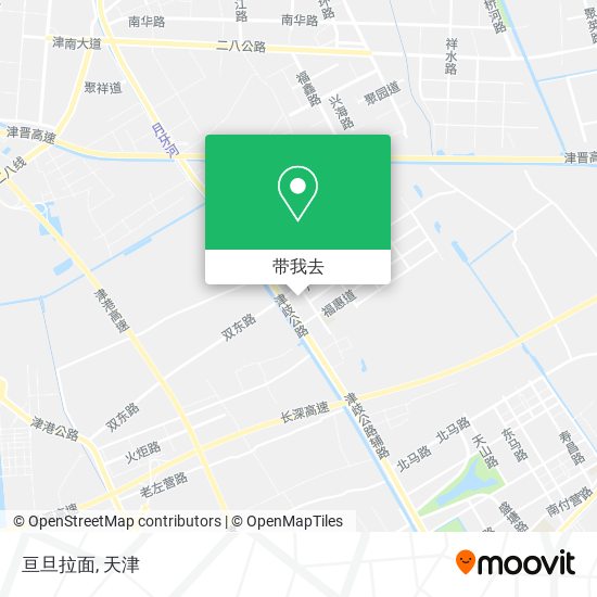 亘旦拉面地图
