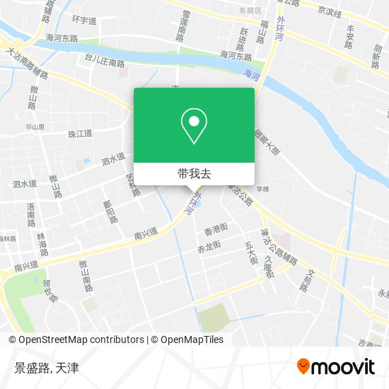 景盛路地图