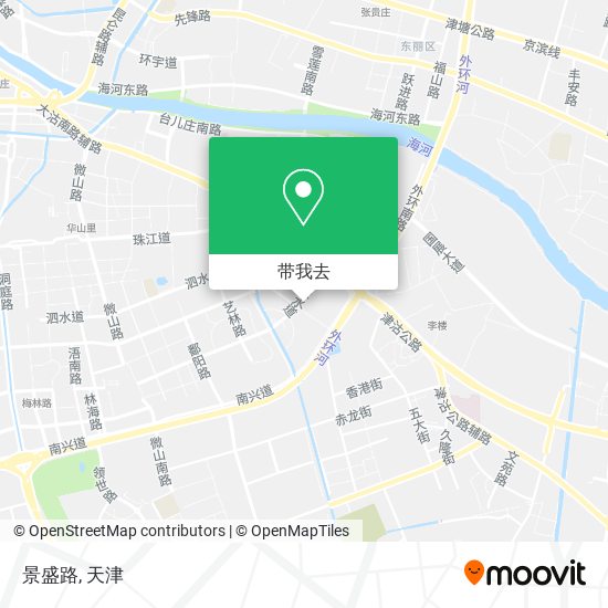 景盛路地图