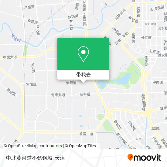 中北黄河道不锈钢城地图