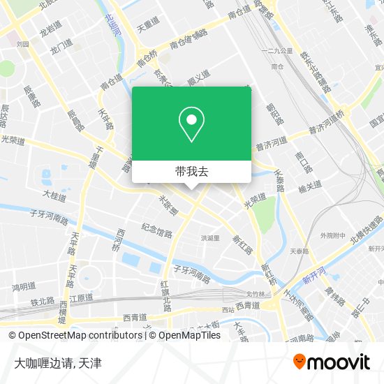 大咖喱边请地图