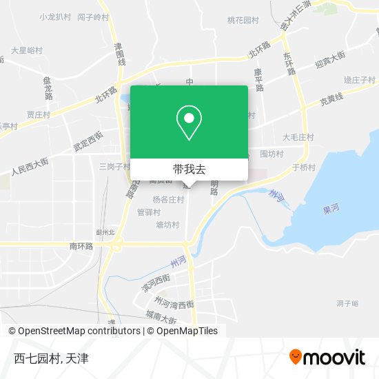西七园村地图