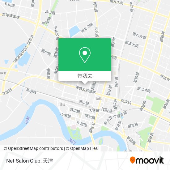 Net Salon Club地图