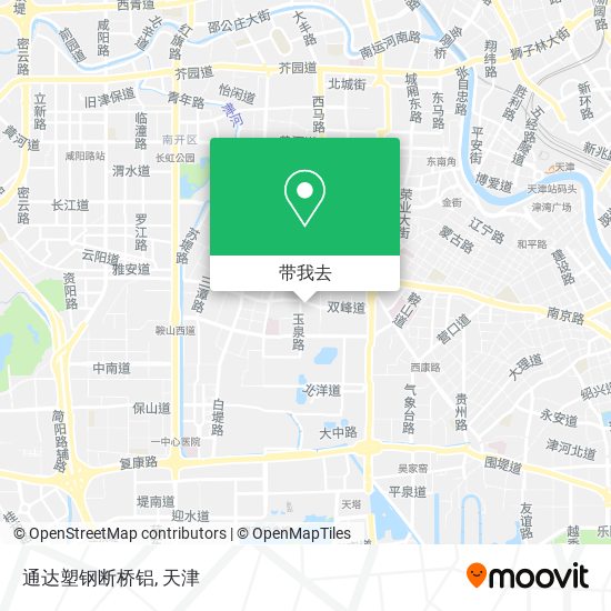通达塑钢断桥铝地图