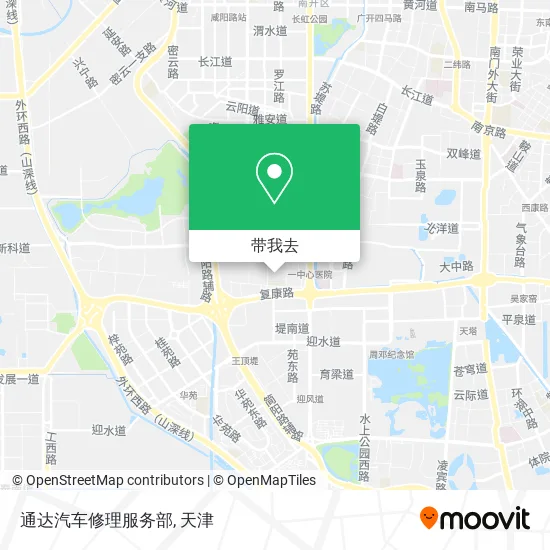 通达汽车修理服务部地图