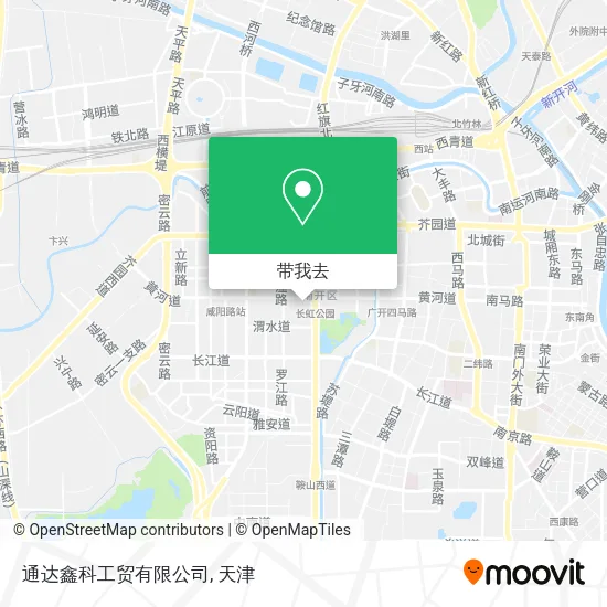 通达鑫科工贸有限公司地图