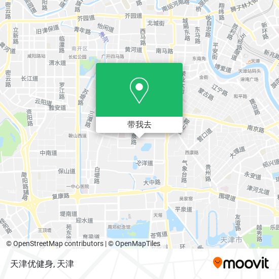 天津优健身地图