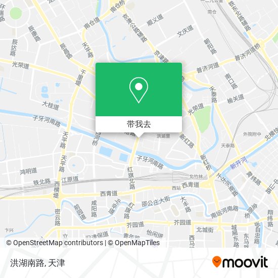 洪湖南路地图