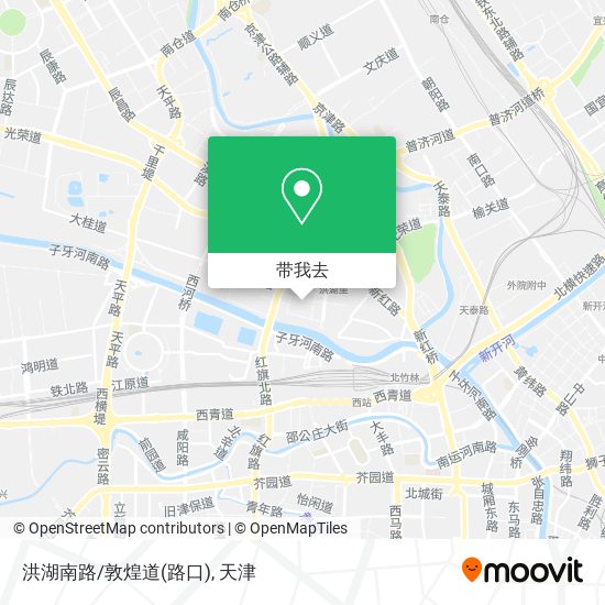 洪湖南路/敦煌道(路口)地图