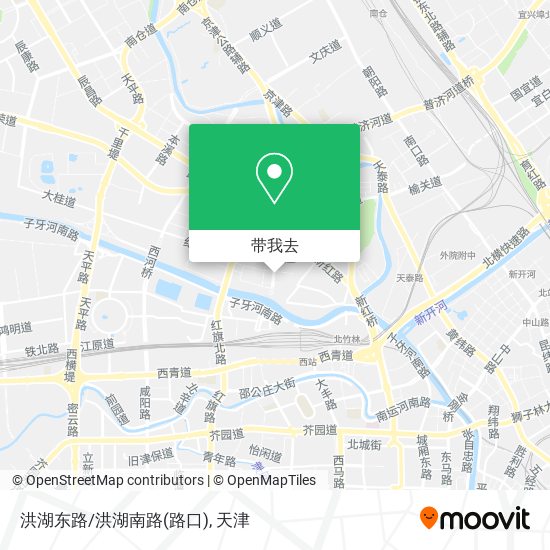 洪湖东路/洪湖南路(路口)地图