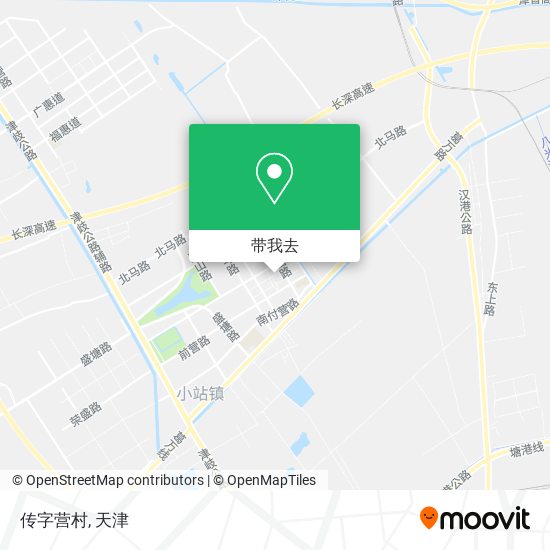 传字营村地图