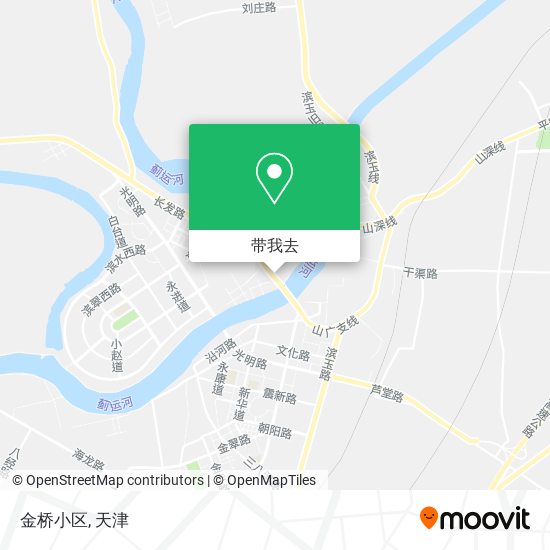 金桥小区地图