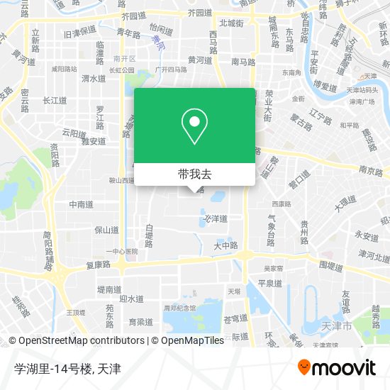 学湖里-14号楼地图