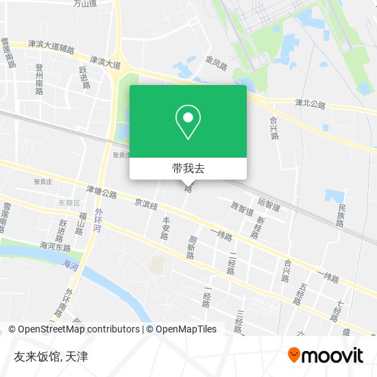 友来饭馆地图