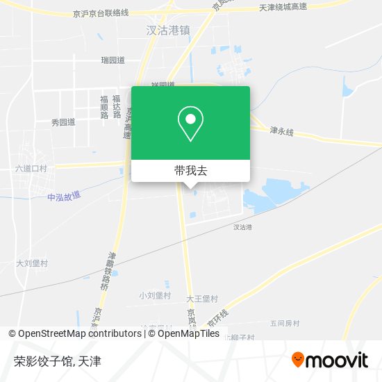 荣影饺子馆地图