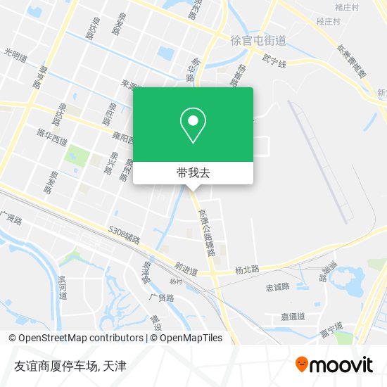 友谊商厦停车场地图