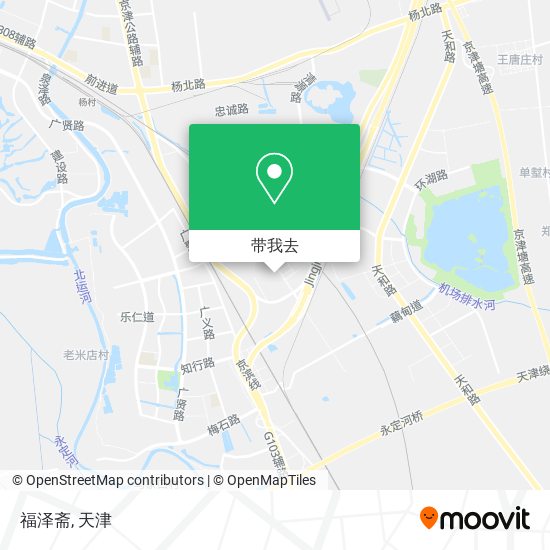 福泽斋地图