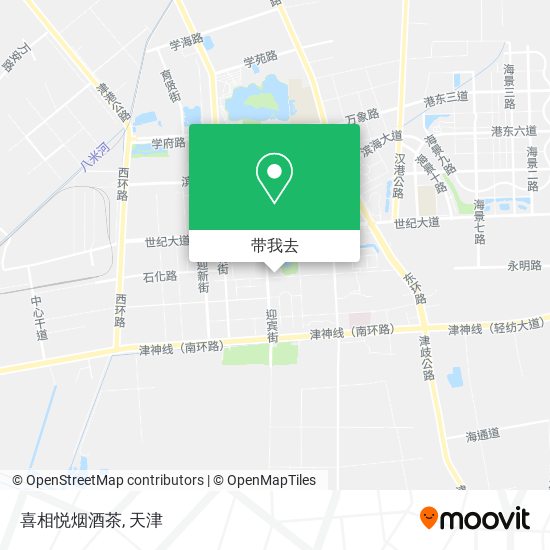 喜相悦烟酒茶地图