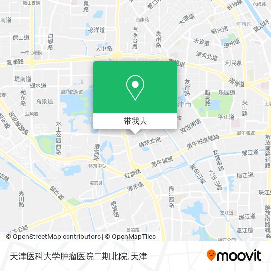 天津医科大学肿瘤医院二期北院地图