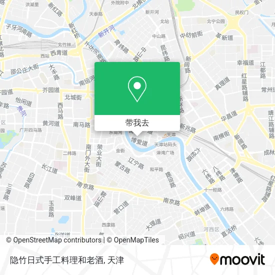 隐竹日式手工料理和老酒地图