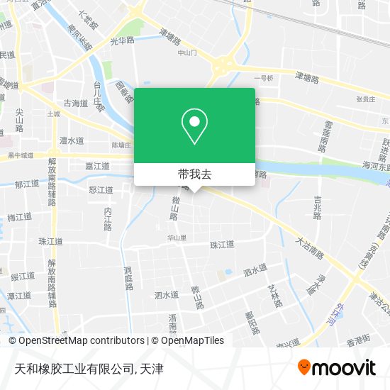 天和橡胶工业有限公司地图