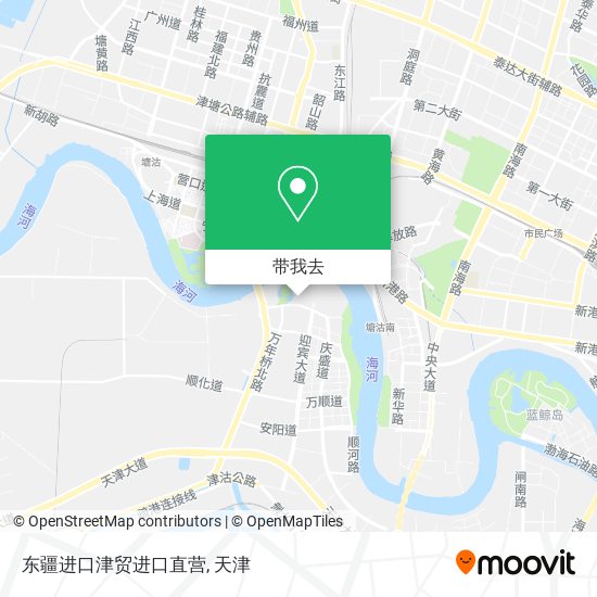 东疆进口津贸进口直营地图