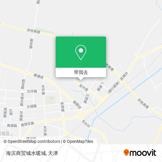 海滨商贸城水暖城地图