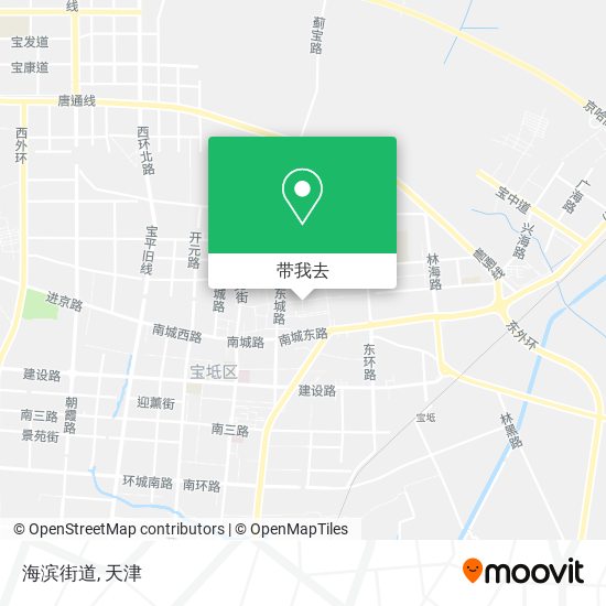 海滨街道地图