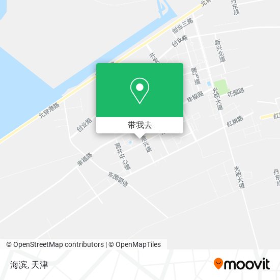海滨地图