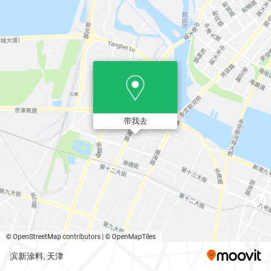 滨新涂料地图