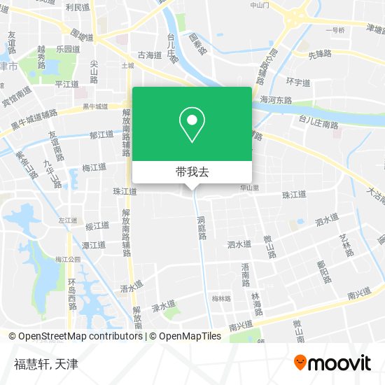 福慧轩地图