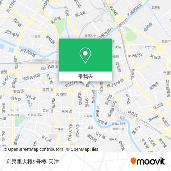 利民里大楼9号楼地图