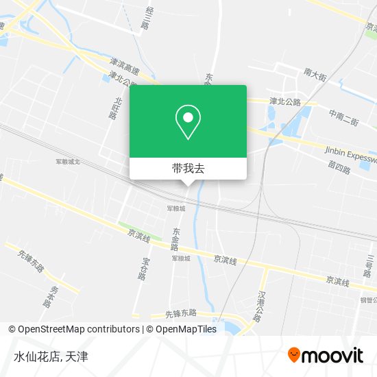 水仙花店地图
