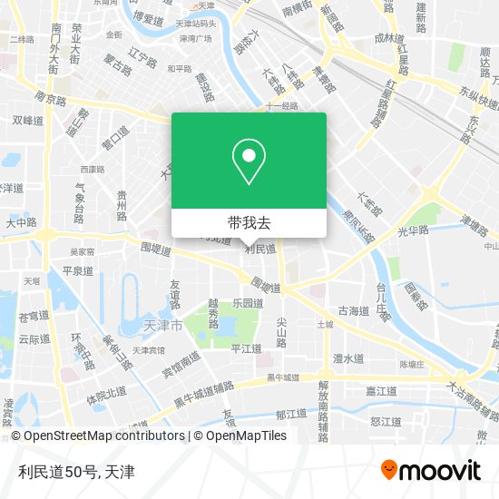 利民道50号地图