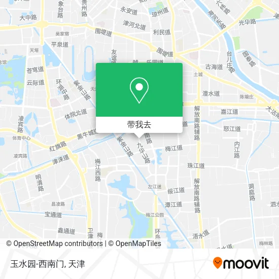 玉水园-西南门地图